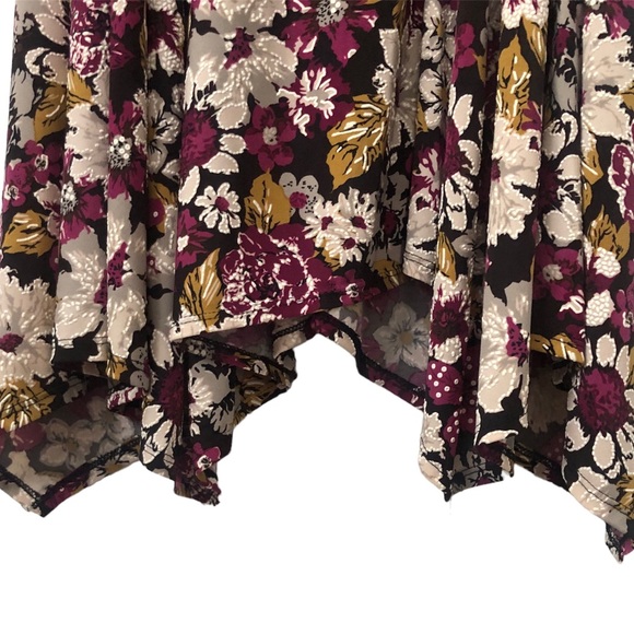 Perceptions Women's Short Sleeve Floral Fit And Flare Midi Dress. Size: 8 - Picture 6 of 8